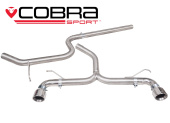 COBRA-VW30 Volkswagen Golf GTD Mk7 (5G) 12- Cat Back - GTI Conversion (Passar endast modeller utan sound pack-tillval) Cobra Sport (1)