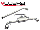 COBRA-VW38d Volkswagen Golf GTI Mk6 (5K) 09-12 Turboback-system (Med De-Cat & Ej Ljuddämpat) Cobra Sport (1)