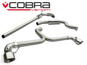 COBRA-VW40a Volkswagen Golf GTI Mk6 (5K) 09-12 Turboback-system (Med Sportkatalysator) (Venom Range - Låg ljudvolym) Cobra Sport (1)