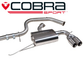 COBRA-VW57 Volkswagen Golf GT TDI Mk6 (5K) 140PS 09-13 Catback / Passar Standard-stötfångaren Cobra Sport (1)