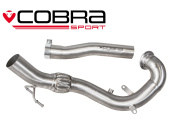 COBRA-VW64 Volkswagen Polo GTI 1.8 TSI (3 + 5-dörrars) 15- Frontpipe & De-Cat Cobra Sport (1)