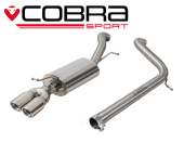 COBRA-VW65 Volkswagen Polo GTI 1.8 TSI (3 + 5-dörrars) 15- Catback (Ej Ljuddämpat) Cobra Sport (1)