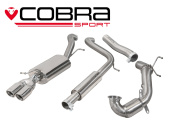 COBRA-VW67a Volkswagen Polo GTI 1.8 TSI (3 + 5-dörrars) 15- Turboback-system (Med Sportkatalysator & Ljuddämpare) Cobra Sport (1)