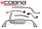 COBRA-VX25c Opel Astra J VXR 12- Turboback-system (Med De-Cat & Ljuddämpare) Cobra Sport (1)
