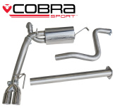 COBRA-VX32 Opel Astra J 1.6 GTC 09- Catback (Ej Ljuddämpat) Cobra Sport (1)