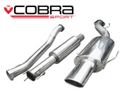 COBRA-VX52 Opel Astra G GSi / T (Hatch) 98-04 Catback (Ljuddämpat) Cobra Sport (1)