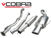 COBRA-VZ03a Opel Astra G GSi / T (Hatch) 98-04 Turboback-system (Med Sportkatalysator & Ljuddämpare) Cobra Sport (1)
