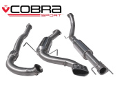 COBRA-VZ07c Opel Astra H VXR 05-11 Turboback-system (Med De-Cat & Ljuddämpare) Cobra Sport (1)