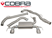 COBRA-VZ19b Opel Corsa E VXR 15- Turboback-system (Med Sportkatalysator & Ej Ljuddämpat) Cobra Sport (1)
