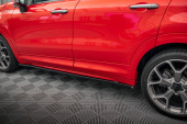 Fiat 500X Sport Mk1 Facelift 2019+ Sidokjolar / Sidoextensions Maxton Design