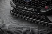 Ford Fiesta MK8 ST / ST-Line Facelift 2021+ Frontsplitter V.2 Maxton Design