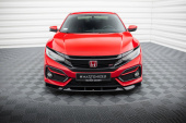 Honda Civic SI Mk10 2017-2022 Frontläpp / Frontsplitter V.1 Maxton Design