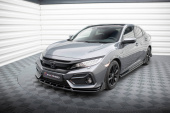 Honda Civic Sport FK Mk10 2017-2022 Frontsplitter + Splitters V.1 Maxton Design