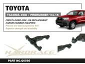 HR-Q0566 Toyota TACOMA 04-15 Främre Nedre Länkarmar - OE REPLACEMENT (Förstärkta Gummibussningar) - 2Delar/Set Hardrace (1)