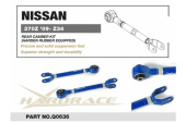 HR-Q0636 Nissan 370Z 09- Bakre Camber-Stag V2. (Förstärkt Gummibussning) 2Delar/Set Hardrace (2)