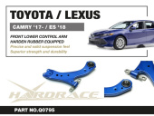 HR-Q0795 Toyota CAMRY 17- / ES 18- Främre Nedre Länkarmar (Förstärkta Gummibussningar) - 2Delar/Set Hardrace (1)