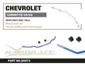 HR-Q0873 Chevrolet CHEVROLET CORVETTE C5 97-04 / C6 05-13 Bakre Krängningshämmare 19mm - 3Delar/Set Hardrace (2)