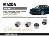 HR-Q0925 Mazda 3 BP 19- Främre Nedre Länkarmar Främre Bussning (Förstärkta Gummibussningar) - 2Delar/Set Hardrace (1)