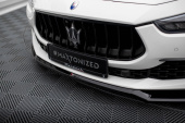 Maserati Ghibli MK3 Facelift 2017-2020 Frontläpp / Frontsplitter V.1 Maxton Design