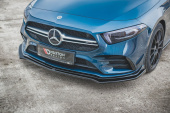 Mercedes A35 AMG (Aero Pack) W177 2018+ Frontläpp / Frontsplitter V.2 Maxton Design