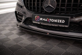 Mercedes C-Klass AMG Line / C43 AMG Sedan / Coupe W205 / C205 Facelift 2018-2021 Frontsplitter V.1 Maxton Design 