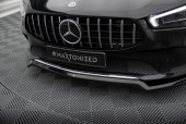 Mercedes-Benz CLA Coupe / Shooting Brake C118 2019+ Frontläpp / Frontsplitter V.1 Maxton Design