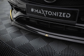 Mercedes-AMG CLA 45 Aero C117 Facelift 2017-2019 Frontläpp / Frontsplitter V.3 Maxton Design