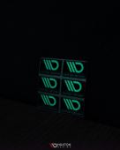 NAK-3D-LED-6 3D Klistermärke Fotoluminiscens Dekal Logga 6st Halloween Special Maxton Design (3)
