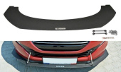 PE-RCZ-1F-CNC-FD1A Peugeot RCZ Facelift 2012-2015 Racing Frontsplitter V.1 Maxton Design (1)