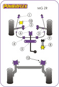 PF-PFF63-419 PFF63-419 Motorfäste Stabiliser (Small) Powerflex (2)