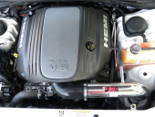 PF5061WB-1656 Dodge Charger Hemi 5.7L V8 06-10 Svart CAI Kalluftsintag Luftfilterkit Injen (2)