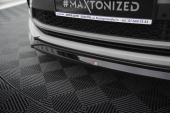 Skoda Kodiaq RS Mk1 Facelift 2021-2023 Frontläpp / Frontsplitter V.1 Maxton Design