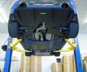 Subaru BRZ / Toyota GT86 Kardantunnelplåtar Pulverlackat Svart Verus Engineering