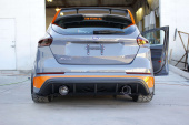 Ford Focus RS Bakre Diffuser Verus Engineering