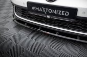 Volkswagen Polo GTI Mk6 Facelift 2021+ Frontsplitter V.2 Maxton Design
