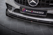 Mercedes AMG C43 Coupe C205 Facelift 2018-2022 Street Pro Frontläpp / Frontsplitter + Splitters Maxton Design