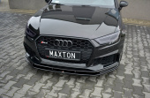 var-AU-RS3-8VF-FD1T Audi RS3 8V 2017-2020 Frontsplitter V.1 Maxton Design  (5)