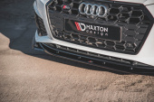 var-AU-S5-2F-FD1T Audi S5 / A5 S-Line F5 Facelift 2019+ Frontsplitter V.1 Maxton Design  (4)