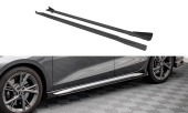 var-AUA38YSLINECNC-SD1B-S Audi S3 / A3 S-Line 8Y 2020+ Street Pro Sidoextensions + Splitters V.1 Maxton Design  (1)