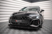 var-AURS38YCNC-FD1B-FSF1G Audi RS3 / Sportback 8Y 2020+ Street Pro Front Splitter + Splitters V.1 Maxton Design  (5)