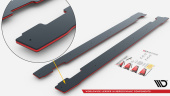 Audi TT S / S-Line 8S 2014-2018 Street Pro Sidokjolar / Sidoextensions Maxton Design