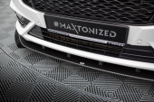 Ford Mondeo Sport Mk5 Facelift  2019-2022 / Fusion Sport Mk2 Facelift 2019-2020 Street Pro Frontläpp / Frontsplitter V.1 Maxton Design
