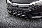 Honda Civic Mk10 2017-2022 Street Pro Frontläpp / Frontsplitter Maxton Design