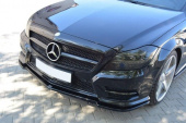 var-ME-CLS-218-FD1T Mercedes CLS AMG-Line C/W218 2011-2014 Frontsplitter V.1 Maxton Design  (3)