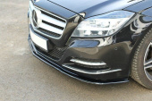 var-ME-CLS-218F-FD1T Mercedes CLS C218 2011-2014 Frontsplitter V.1 Maxton Design  (4)
