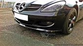 var-ME-SLK-R171-FD1T Mercedes SLK R171 (Standard Stötfångare) Fronstplitter V1 Maxton Design  (4)