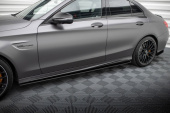 Mercedes AMG C63 Sedan / Estate W205 Facelift 2018-2021 Street Pro Sidokjolar / Sidoextensions Maxton Design