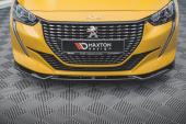 var-PE-208-2-FD2T Peugeot 208 Mk2 2019+ Frontsplitter V.2 Maxton Design  (4)