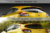 Renault Megane 3 RS Trophy / RS Cup 2011-2015 Vingextension V.1 Maxton Design