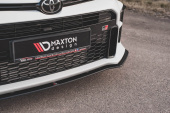 var-TOYA4GR4CNC-FD1B-FSF1 Toyota GR Yaris 2020+ Racing Front Splitter + Add-On Splitters Maxton Design  (6)